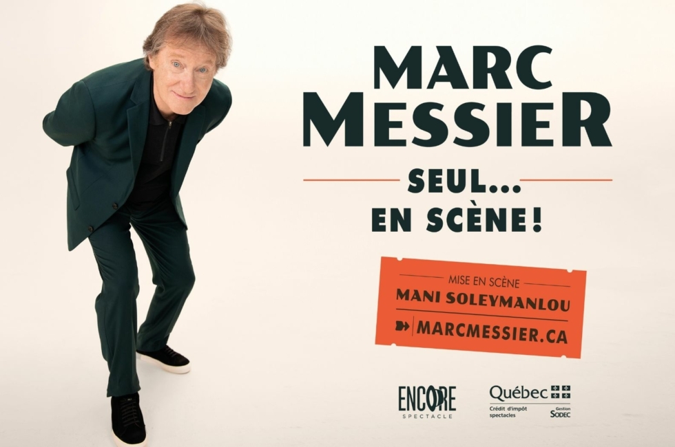 ​  Marc Messier – Seul… en scène!